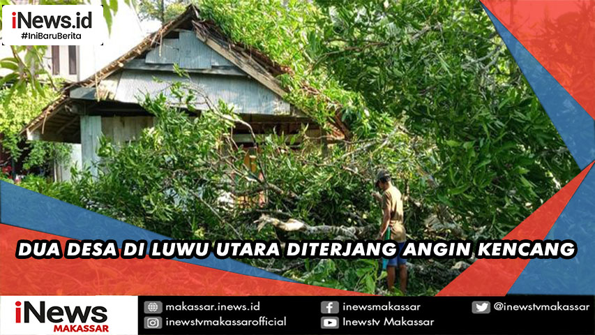 Dua Desa Di Luwu Utara Diterjang Angin Kencang Inews Makassar