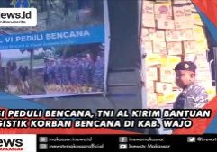 AKSI PEDULI BENCANA, TNI AL KIRIM BANTUAN