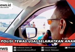 POLISI TEWAS USAI SELAMATKAN ANAK