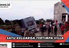 SATU KELUARGA TERTIMPA VILLA